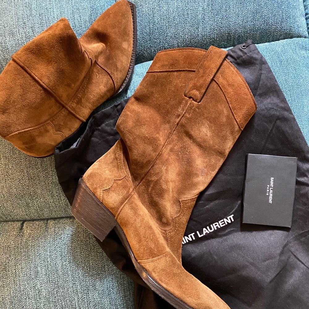 New Saint Laurent Houston Boots